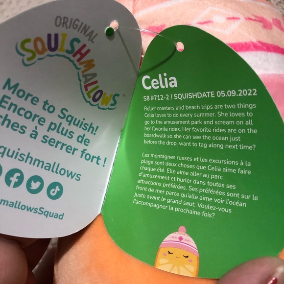 Celia the Orange Squishmallow - Picture 4 of 4